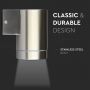 GU10 Outdoor Lighting - Wall - Fittings - Stainless - Steel - IP44