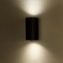 GU10 Outdoor Lighting - Up - Down - Fittings - Black - IP44