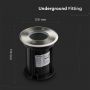 Underground Outdoor Lighting - Fittings - Black - GU10 - IP65