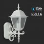 E27 Outdoor Lighting - Wall Lamps - Up - Matt White - IP44