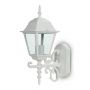 E27 Outdoor Lighting - Wall Lamps - Up - Matt White - IP44