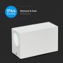 GU10 Outdoor Lighting - Wall - Fittings - White - IP44