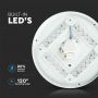 3IN1 LED Round Dome Lights - Color Changing Switch - IP20 - White - 36W - 2160 Lumens