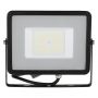 Black LED Floodlights - Samsung - 120lm/w - IP65 - 50W - 6000 Lumens - 4000K - 5 Years