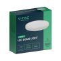 LED Round Dome Lights - 420mm - IP44 - White - 30W - 3000 Lumens - 3000K