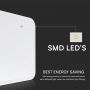 LED Dome Lights - Square Dome Lights - Samsung - IP44 - White - 18 Watts - 1830 Lumens - 6500K - 5 Years