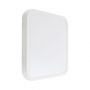 LED Square Dome Lights - 225mm - IP44 - White - 18W - 1800 Lumens - 3000K