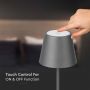 Wireless Charging Table Lamps - Grey - IP54 - 2W - 200 Lumens - 3000K