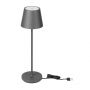 Wireless Charging Table Lamps - Grey - IP54 - 2W - 200 Lumens - 3000K