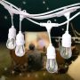 E27 LED Bulbs - String Lights - WP - Socket - White - IP65