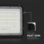 Black Solar Floodlights - 6W - IP65 - 400 Lumens - 4000K