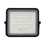 Black Solar Floodlights - 6W - IP65 - 400 Lumens - 4000K