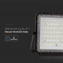 Black Solar Floodlights - 15W - IP65 - 1200 Lumens - 4000K