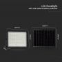 Black Solar Floodlights - 20W - IP65 - 1800 Lumens - 4000K