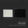 Black Solar Floodlights - 20W - IP65 - 1800 Lumens - 4000K