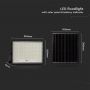 Black Solar Floodlights - 20W - IP65 - 2600 Lumens - 6400K