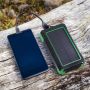 Solar Wireless Power Banks Charger - 10000mAh - Black