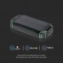 Solar Wireless Power Banks Ladegerät - 30000mAh - Schwarz