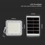 White Solar Floodlights - 6W - IP65 - 400 Lumens - 6400K