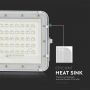 White Solar Floodlights - 6W - IP65 - 400 Lumens - 6400K