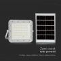 White Solar Floodlights - 6W - IP65 - 400 Lumens - 6400K