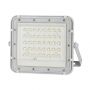 White Solar Floodlights - 6W - IP65 - 400 Lumens - 6400K