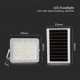 White Solar Floodlights - 15W - IP65 - 1200 Lumens - 6400K