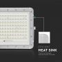 White Solar Floodlights - 20W - IP65 - 1800 Lumens - 4000K