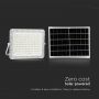 White Solar Floodlights - 20W - IP65 - 1800 Lumens - 4000K