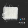 White Solar Floodlights - 20W - IP65 - 1800 Lumens - 4000K