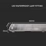 LED Batten Fittings - Hermetic Seal - IP65 - Model No: - VT-12004-H