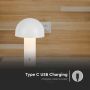 White Rechargeable Table Lamps - IP20 - 3W - 200 Lumens - 3IN1