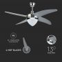 Ceiling Fan AC Motor - 60 Watts - 1500 Lumens - 3IN1