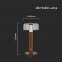 Brown Rechargeable Table Lamps - Sand - IP20 - 1W - 100 Lumens - 3000K