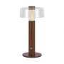 Brown Rechargeable Table Lamps - Sand - IP20 - 1W - 100 Lumens - 3000K