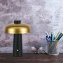 Lampes de table rechargeables - peintes - Or+Noir - IP20 - 3W - 200 Lumens - 3IN1