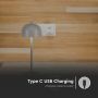 Grey Rechargeable Table Lamps - IP20 - 3W - 200 Lumen - 3IN1