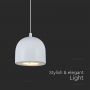 Designer Ceiling Lights - Designer Hanging Lights - IP20 - White Body - 8.5 Watts - 850 Lumens - 3000K