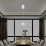 Designer Ceiling Lights - Designer Hanging Lights - IP20 - Light Grey Body - 8.5 Watts - 850 Lumens - 3000K