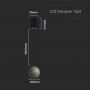 Designer Ceiling Lights - Designer Hanging Lights - IP20 - Champagne Gold Body - 8.5 Watts - 850 Lumens - 3000K