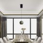 Designer Ceiling Lights - Designer Hanging Lights - IP20 - Champagne Gold Body - 8.5 Watts - 850 Lumens - 3000K