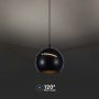 Designer Ceiling Lights - Designer Hanging Lights - IP20 - Black Body - 8.5 Watts - 850 Lumens - 3000K