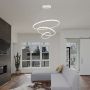 White Designer Hanging Lights - IP20 - 32W - 3880 Lumens - 3000K