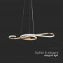 Designer-Hängelampen - Paint Gold - IP20 - 18W - 2260 Lumen - 3000K