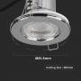 LED Downlights - PRO Fire Rated Integrated - Samsung - IP65 - Chrome - 5 Watts - 500 Lumens - 6400K - 5 Years