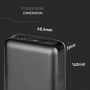 Black Big Power Banks - IP20 - 20000mAh