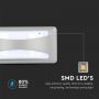 LED Wall Lights - Softlight Bulkhead - IP65 - Grey - 12 Watts - 500 Lumens - 4000K