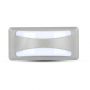 LED Wall Lights - Softlight Bulkhead - IP65 - Grey - 12 Watts - 500 Lumens - 4000K