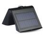 Black Solar Wall Lights - IP65 - 1.5W - 220 Lumens - 4000K