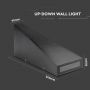 Black LED Wall Lights - Triangle Light - IP65 - 6W - 660 Lumens - 4000K